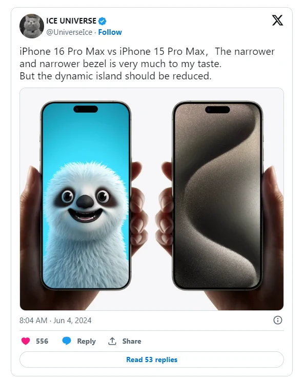 iphone 16 pro screen ice