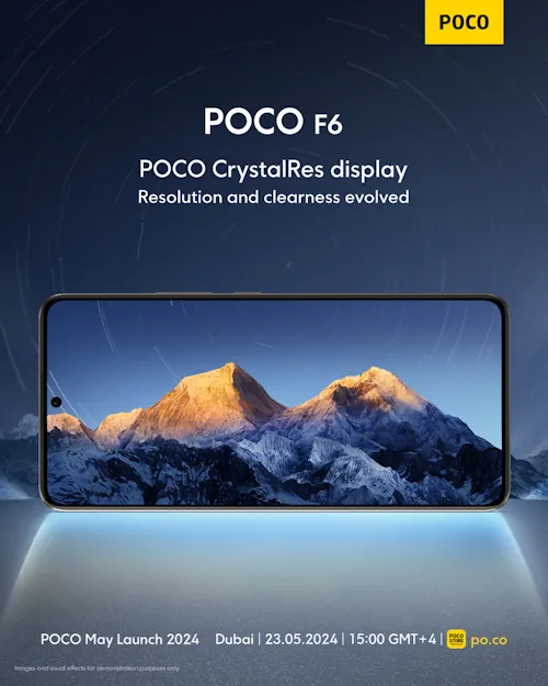 poco f6 screen banner
