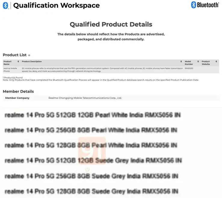 realme 14 pro leaks specs cert