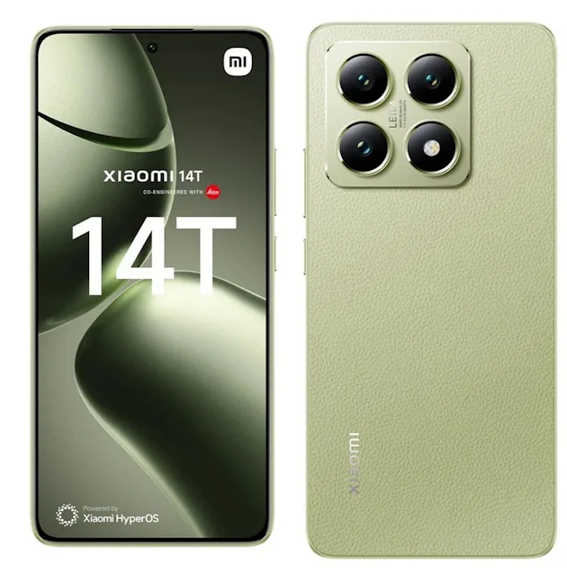xiaomi 14T leak green