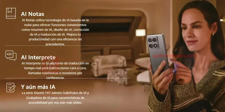 xiaomi 14t ai camera specs