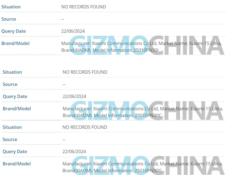 xiaomi 15 lineup leaks