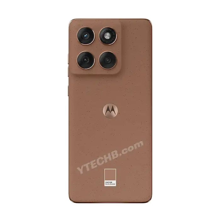Motorola Edge 60 Fusion Mocha Mousse back