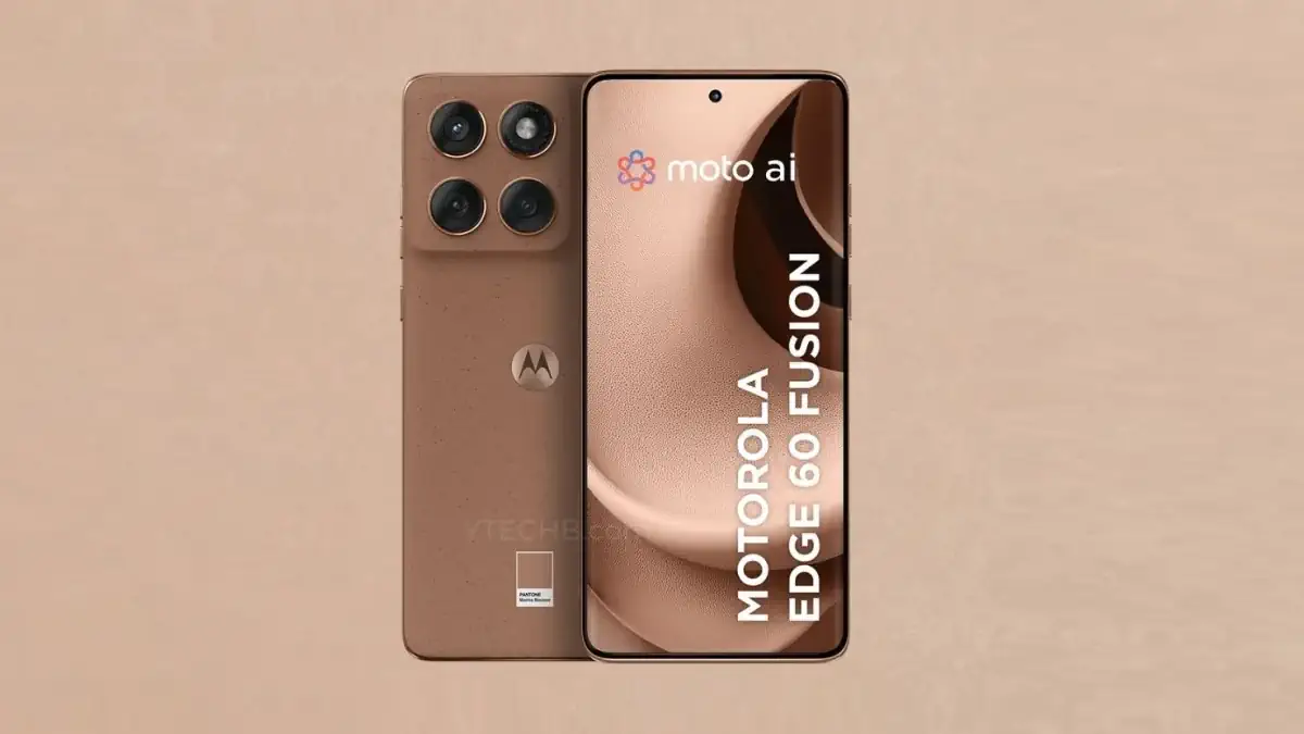 Το Motorola Edge 60 Fusion θα κυκλοφορήσει σε Mocha Mousse