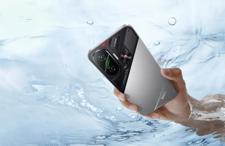 POCO F7 Cyber Silver IP68
