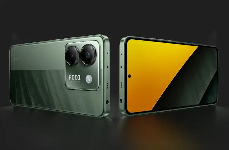 POCO M7 Pro 5G screen back
