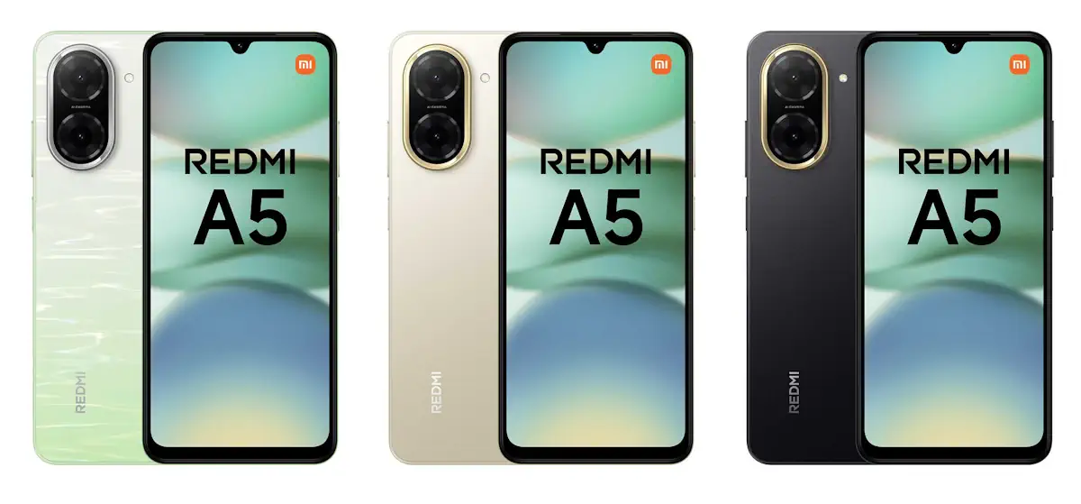 Redmi A5 colors