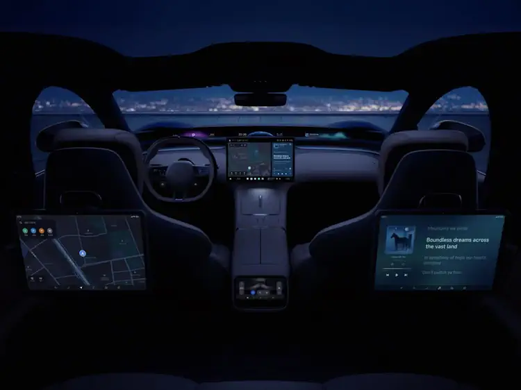 Xiaomi YU7 inside