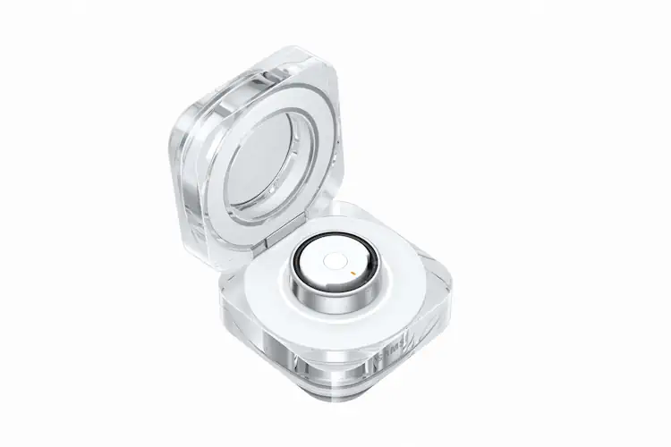 galaxy ring titaniumsilver case open