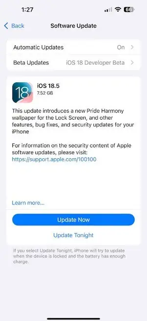 ios 18 5 download