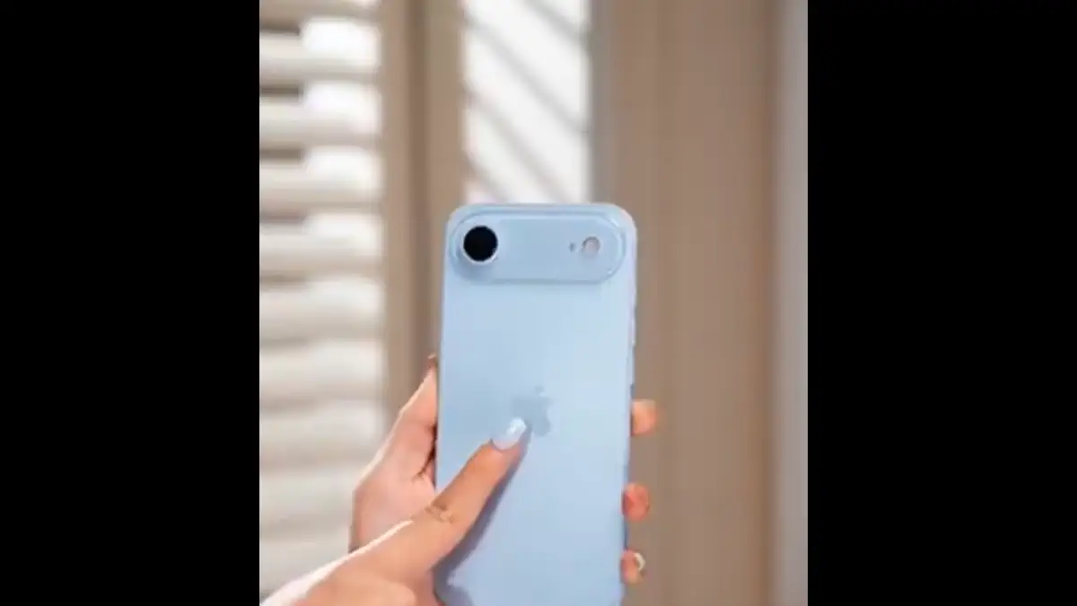 Νέο βίντεο ενός dummy iPhone 17 Air αποκαλύπτει την εντυπωσιακή απόχρωση Sky Blue