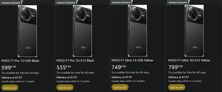 poco f7 times
