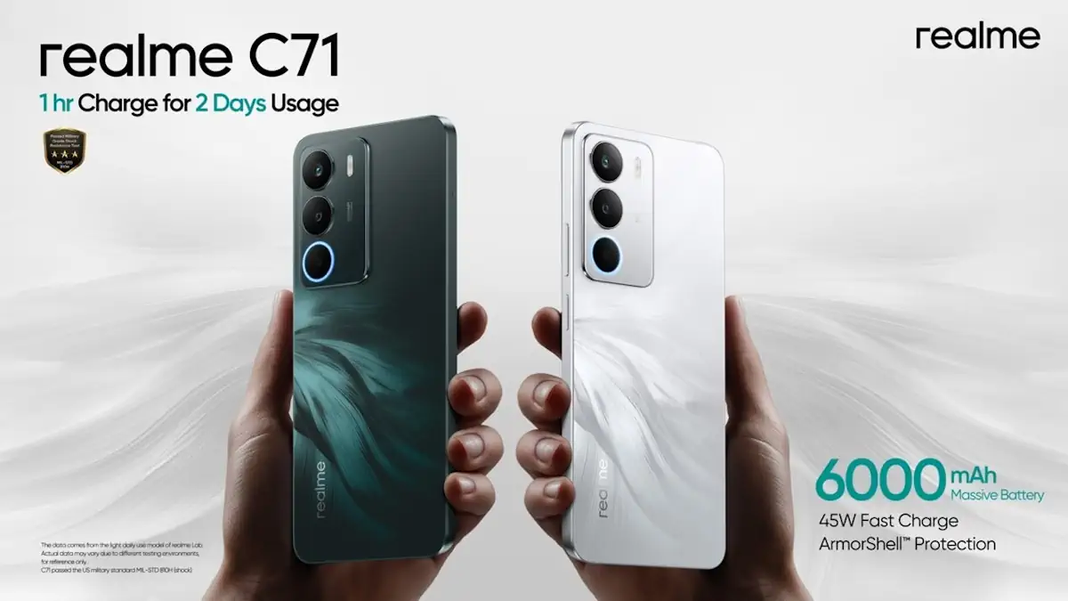 Η realme Παρουσιάζει το νέο realme C71: Αυτονομία και Απόδοση σε Προσιτή Τιμή