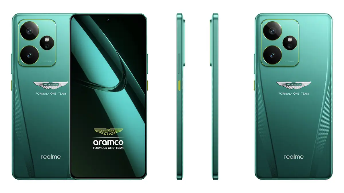 Το Realme GT 7 Dream Edition εντυπωσιάζει με τον χρωματικό συνδυασμό Racing Green της Aston Martin