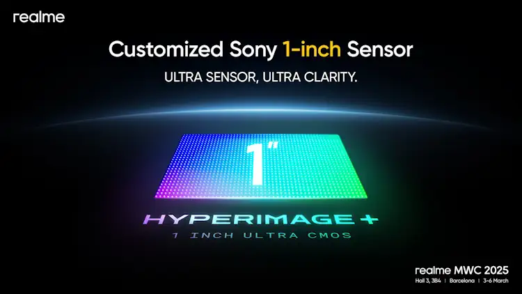 realme gt7 ultra 1 inch sensor