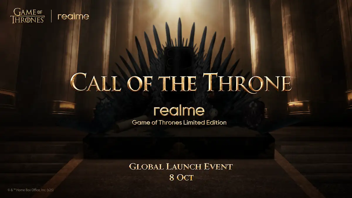 Η realme Ανακοινώνει το Πρώτο Παγκοσμίως Smartphone Game of Thrones