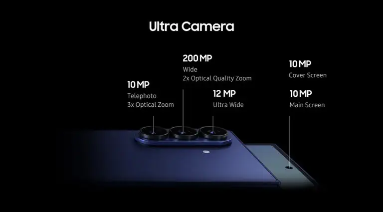 samsung galaxy z fold7 camera 200mp ai provisual