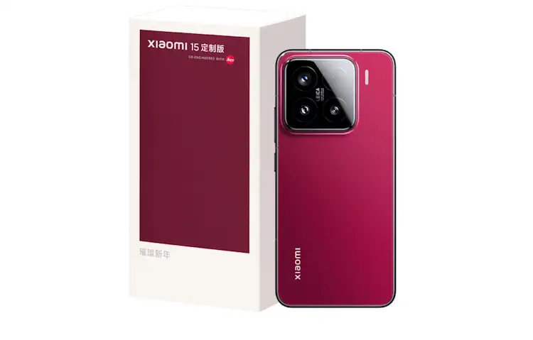 xiaomi 15 Carmine Red