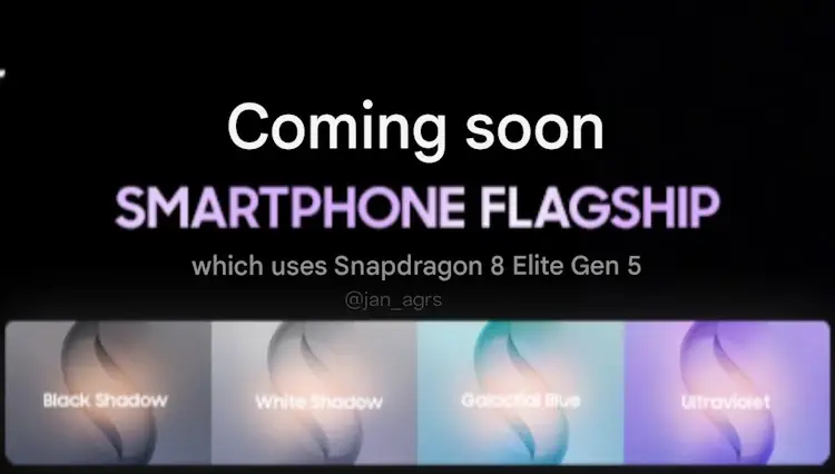 Samsung Galaxy S26 Ultra teaser colors leaks