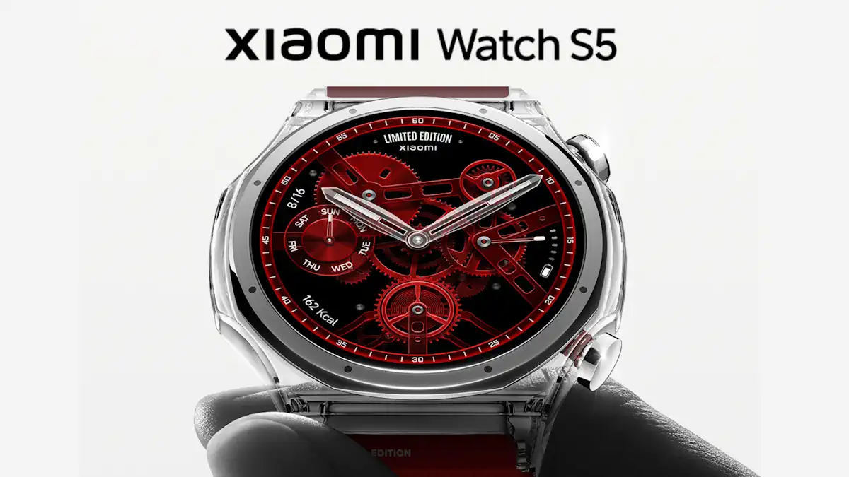 Xiaomi Watch S5 Transparent Edition: Με διαφανές design!