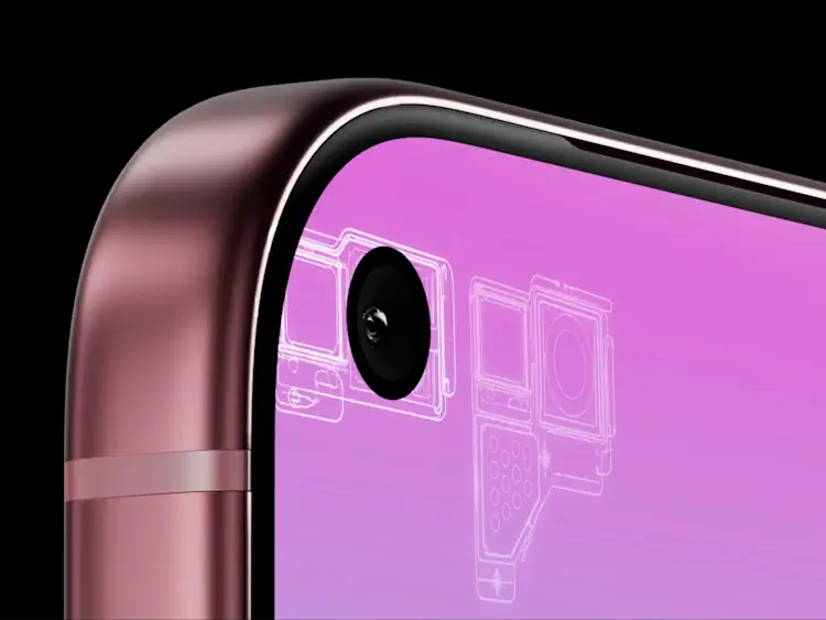 iphone 18 pro render punch hole