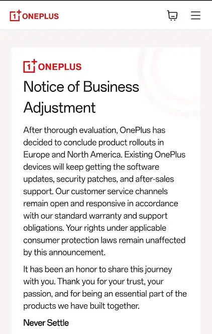 oneplus announcement