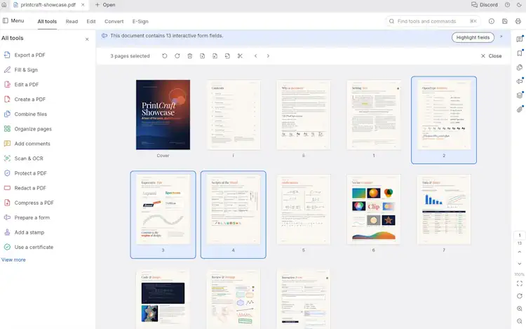 pdf craft