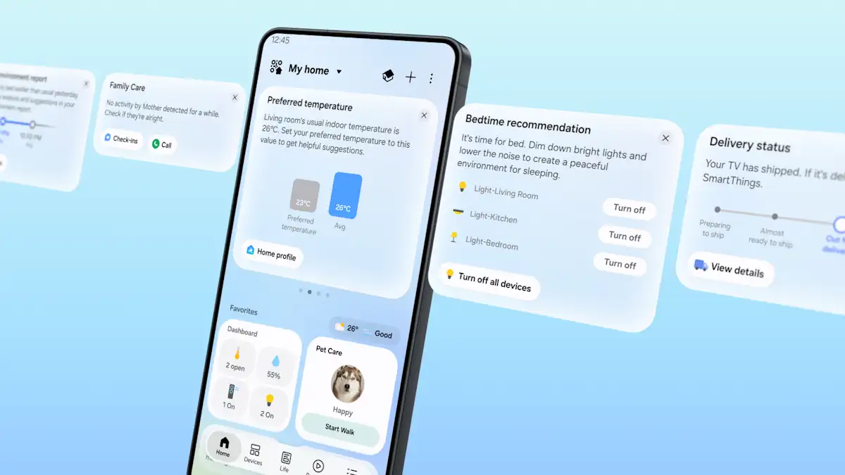 Η Samsung παρουσιάζει το «SmartThings Now»