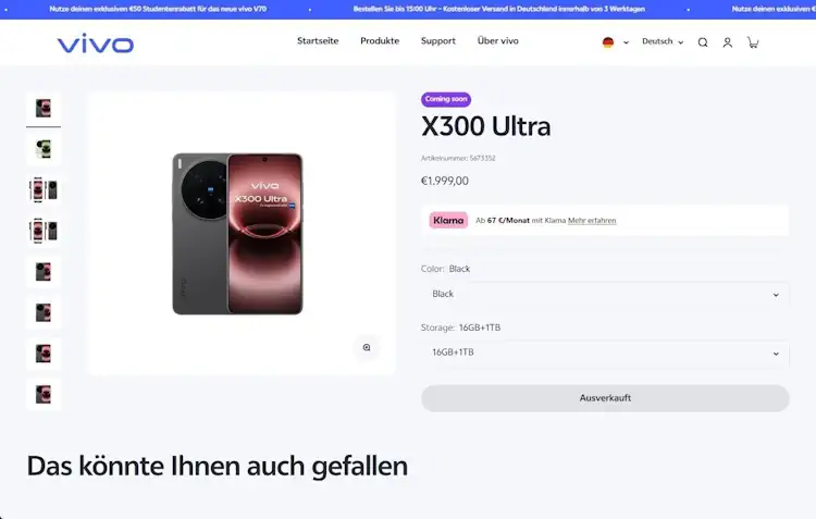 vivo x300 ultra price eshop vivo