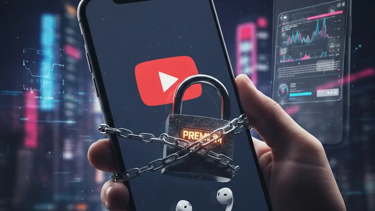 YouTube: Τέλος τα «κόλπα» για δωρεάν μουσική στο παρασκήνιο – 3 λύσεις που λειτουργούν ακόμα (Update)