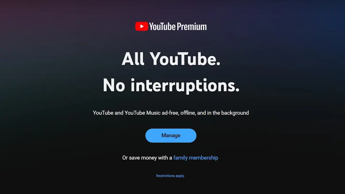 YouTube Premium: Αυξήσεις τιμών έως 17% στην Ευρώπη – Προσοχή στο e-mail αποδοχής!