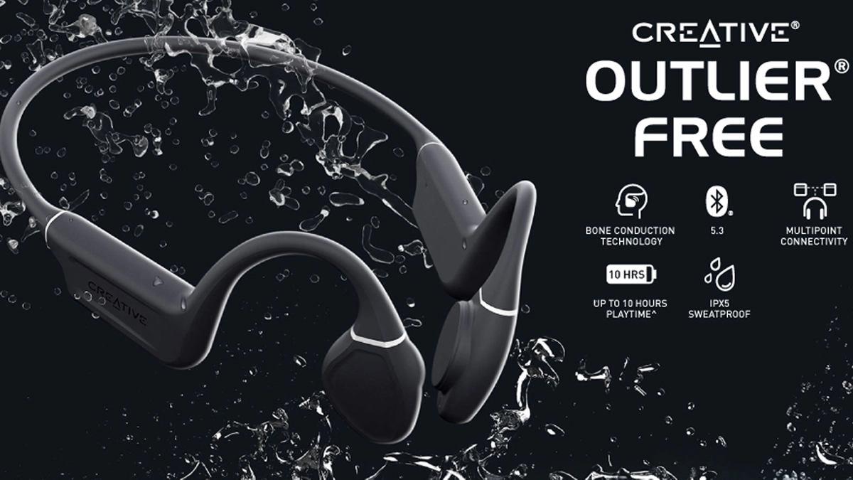 Τα Creative Outlier Free Προσφέρουν Ακουστική Ελευθερία  με Τεχνολογία Bone Conduction 