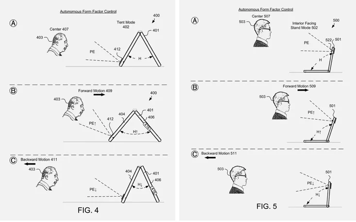Motorola patents foldable
