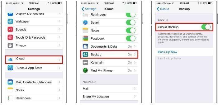 icloud backup