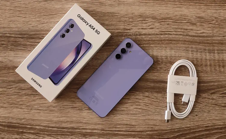 galaxy a54 box