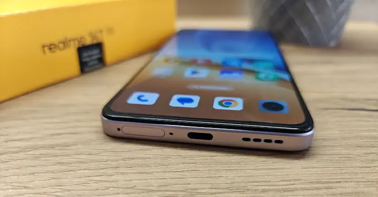 realme 14t bottom