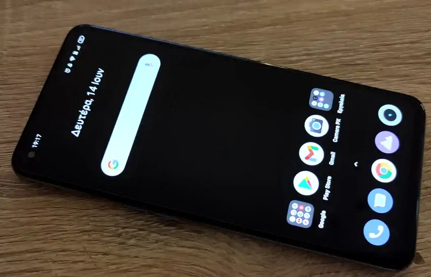 realme gt screen